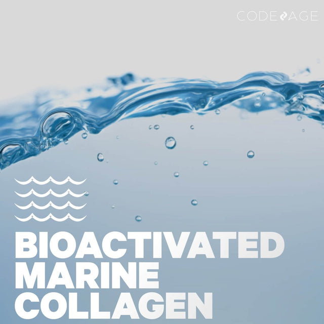 Codeage Biotin Marine Collagen Capsules, Wild-Caught Hydrolyzed Fish Collagen 1 & 3, Hyaluronic Acid, 120 Ct