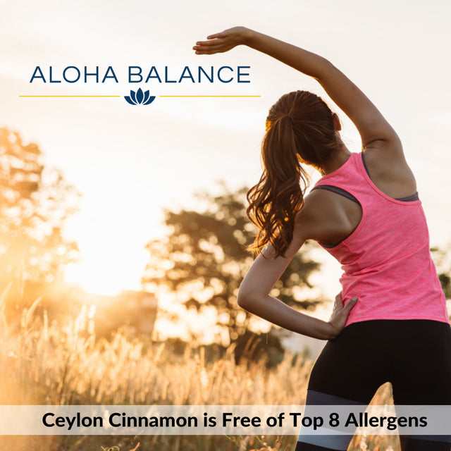 Ceylon Cinnamon - Natural Supplement for Healthy Blood Sugar Levels by Aloha Balance