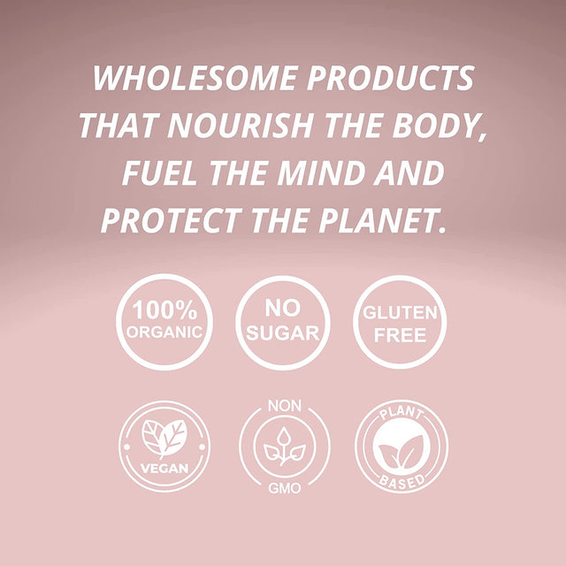 Philosophie Plant Based Superfood Powder - Vegan Protein Powder with Rice Protein, Maca Root Powder & Acai Berry - Organic Dairy Free Superfood Blend - Protein Powder without Artificial Sweeteners