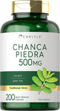 Chanca Piedra | 500Mg | 200 Capsules | Traditional Herb Formula | by Carlyle