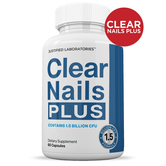 (5 Pack) Clear Nails 1.5 Billion CFU Probiotic Nail Support 300 Capsules