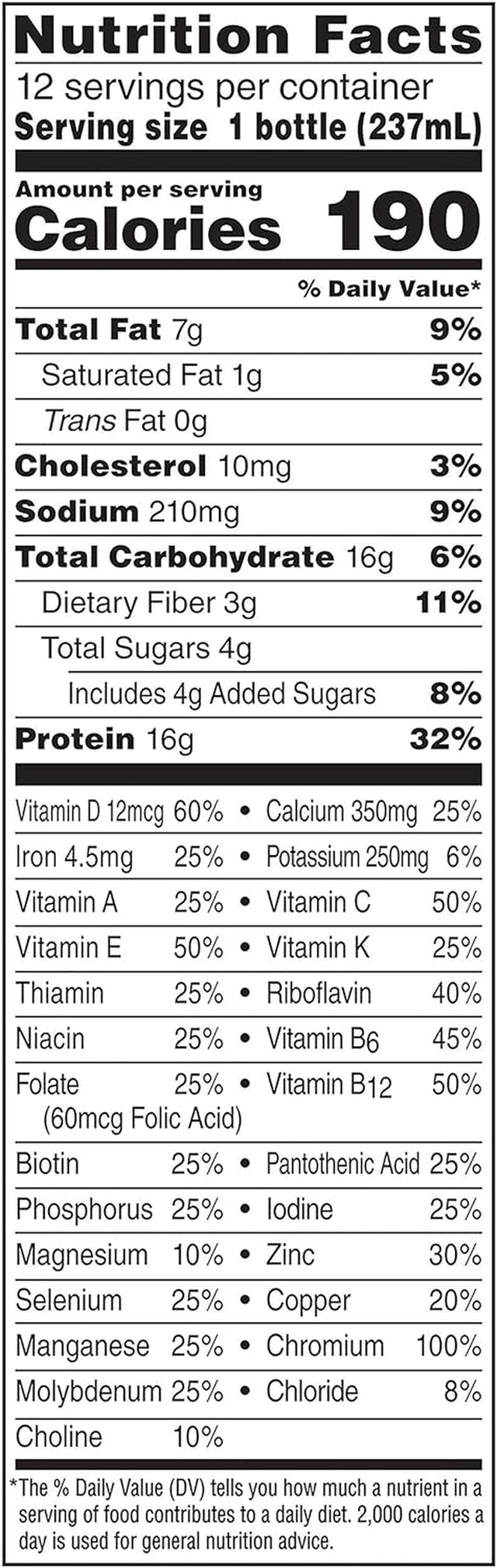 Boost Glucose Vanilla Delight, 8Oz , Pack of 12