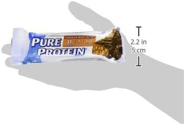 Worldwide Sports Nutrition Pure Protein Bar Chocolate Peanut Butter - 12 Bars