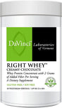 Davinci Laboratories of Vermont Right Whey Protein, Chocolate, 30 Count