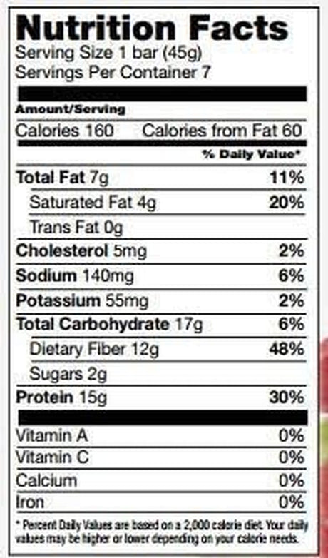 Strawberry Shortcake High Protein Diet Bars Pack of 7 1.6 Oz Bars