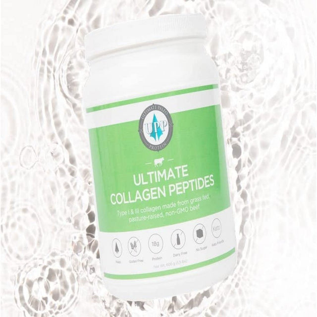 Ultimate Paleo Protein Collagen Peptides, 30 Servings - Premium Grass Fed Beef Protein, Non-Gmo, Paleo Friendly, Gluten-Dairy Free, Kosher