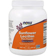 NOW Foods Sunflower Lecithin Essential Nutrient Powder, 1 Lb