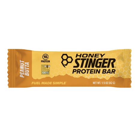 Honey Stinger Protein Bar, Peanut Butta, 10G Protein, 15 Ct