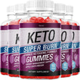 Rillvo 5 Pack Keto Superburn Gummies ACV Gummies with Apple Cider Vinegar Gummy 300 Gummies