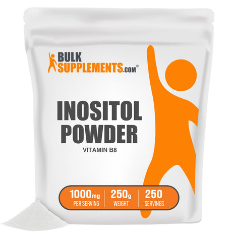 Bulksupplements.Com Inositol (Vitamin B8) Powder, 1000Mg - Heart & Lung Support (250G - 250 Servings)