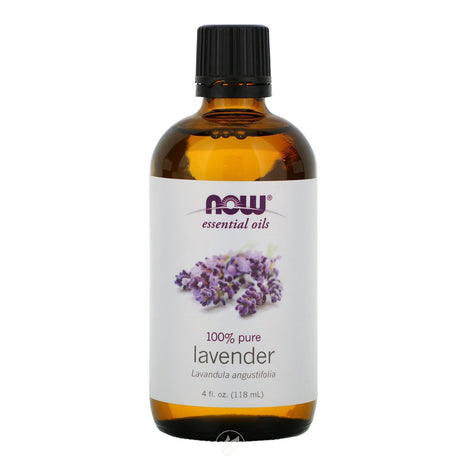 Now Foods Lavender Oil (4 Oz), Pack of 2