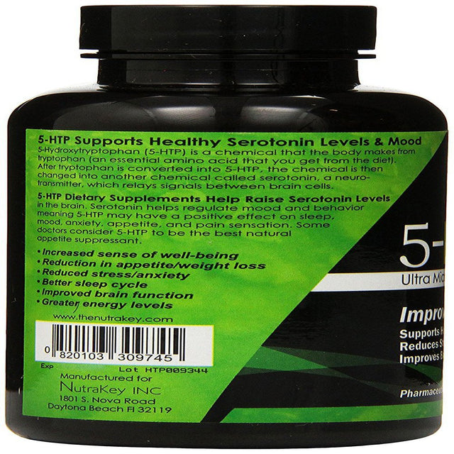 Nutrakey 5-HTP - 120 Capsules