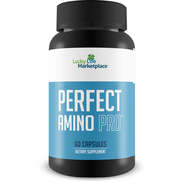 Perfect Amino Pro - Muscle Support for Repair & Recovery - Promote Muscle Health for Improved Growth & Gains - Aid Muscle Pump with L-Arginine - Support Improved Nutrient Absorption & Blood Flow