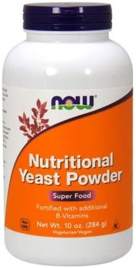 Nutritional Yeast, POWDER, 10 OZ by Now Foods (Pack of 2)