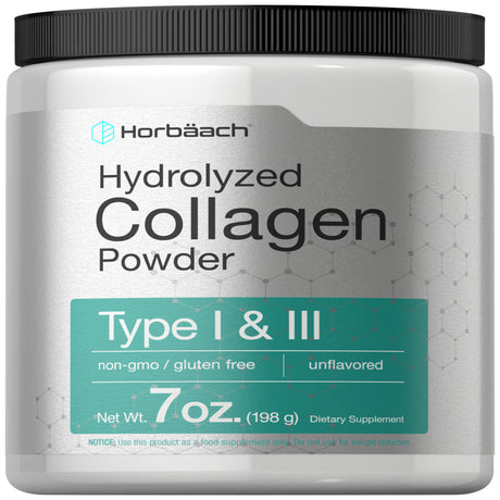 Multi Collagen Powder 7 Oz | Type 1 and 3 | by Horbaach