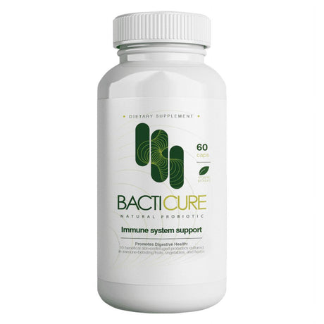 2 Bottles Bacticure Original Probiótico Natural Probiotic