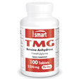 Supersmart - TMG Supplement 2250 Mg per Day (Trimethylglycine) - Betaine Anhydrous - Liver Support - Cardiovascular Health | Non-Gmo & Gluten Free - 100 Tablets