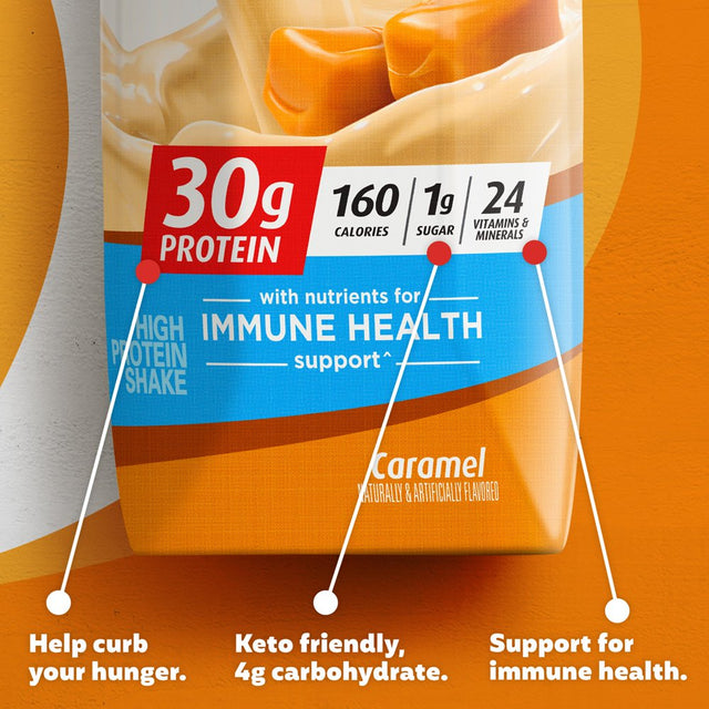 Premier Protein Shake, Caramel, 30G Protein, 11 Fl Oz, 12 Ct