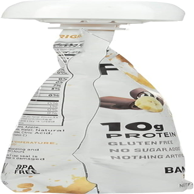 Fff Banana W/10G Protein Size 4.5Z All Natural Friut Banana W/10Grams Whey Protein in Pouch 4.5Z