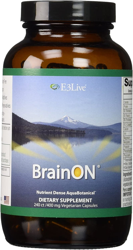 E3LIVE Brainon, 240 Count