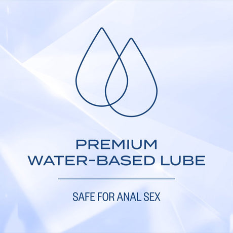 Water Based Lube K-Y Natural Feeling 3.38 Fl Oz Personal Lubricant for Adult Couples, Men, Women, Pleasure Enhancer, Vaginal Moisturizer, Ph Balanced, Hormone & Paraben Free, Latex Condom Compatible