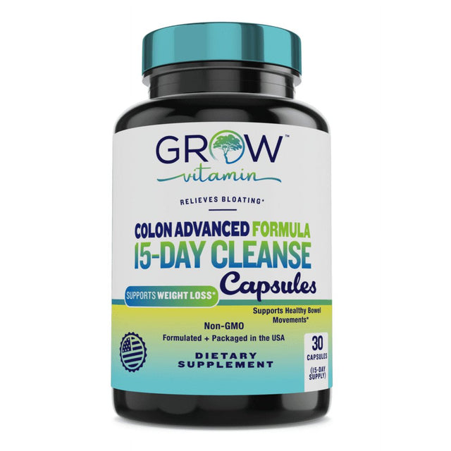 Colon: 15 Day Quick Cleanse to Support Detox, Weight Loss and Energy 30 Capsules