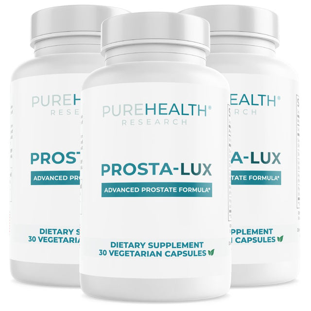 Prostate Supplements for Men - Fast Relief from Dribbling, Urgency, and Performance Issues by Purehealth Research