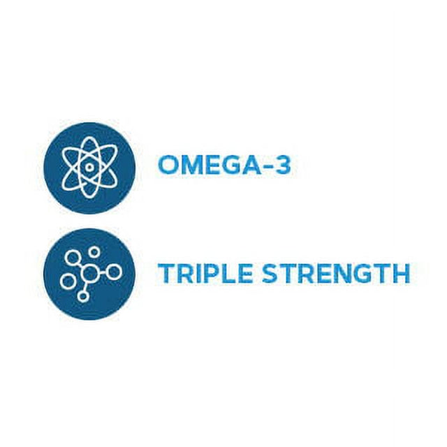 GNC Triple Strength Fish Oil Mini'S |Omega-3 Heart, Brain, Joint & Eye Support with Triglyceride EPA & DHA | Non-Gmo Gluten Free | 240 Mini Softgels