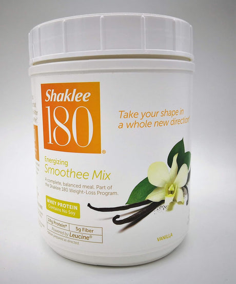 Shaklee 180 Energizing Smoothee Whey Vanilla 25 Oz