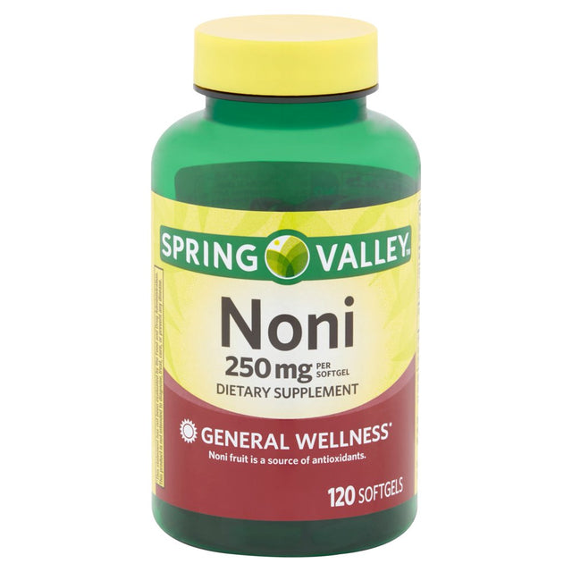 Spring Valley Noni Softgels, 250 Mg, 120 Count