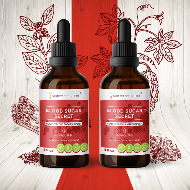 Blood Sugar Secret Alcohol-Free Extract, Tincture, Glycerite Bitter Melon, Cinnamon, Devil'S Club, Dandelion, Gymnema. Healthy Blood Sugar Support 2X4 Oz