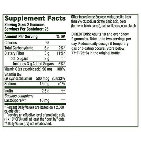 Align Probiotic, Gut Health & Immunity Support, Probiotic for Women and Men, #1 Doctor Recommended Brand, Vitamin C and B12 for Immune Support & Energy, Citrus Flavor, 50 Gummies