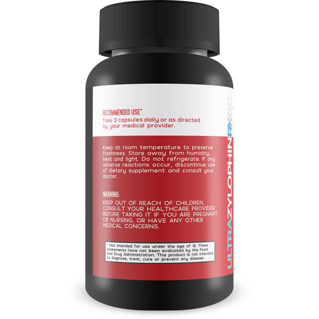 Ultra Zylophin RX X - Expansive Extra Strength Male Blood Flow Expansion Formula - L-Arginine Nitric Oxide Blend - Support Increased Blood Flow to Vital Areas - Male Support W/ L-Citruline