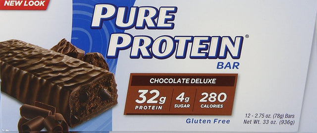 Worldwide Sports Nutrition Pure Protein Bar Chocolate Deluxe - 12 Bars