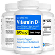 Vitamin D+ Pharmaceutical Grade OTC for Immunity Support Overall Health & Wellness, 200 Mg, Vitasource