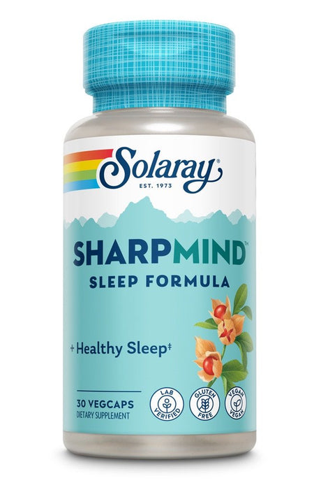 Solaray Sharpmind Sleep -- 30 Vegcaps