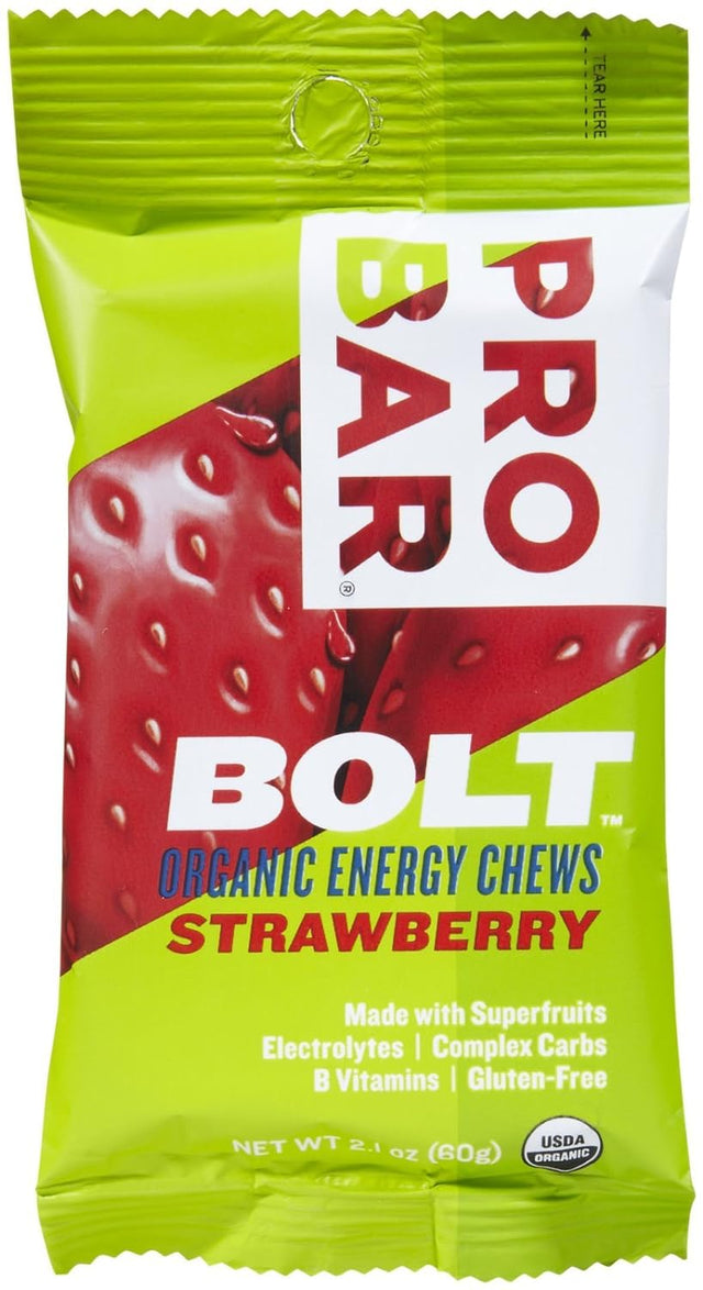 Probar Energy Chews - Strawberry - 2.1 Oz - 12 Ct