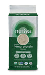 Nutiva USDA Organic Cold-Pressed Raw Hemp Seed Plant Protein with Hi-Fiber and Essential Amino Acids Powder, Non-Gmo, Whole 30 Approved, Vegan, Gluten-Free & Keto, 30 Ounce