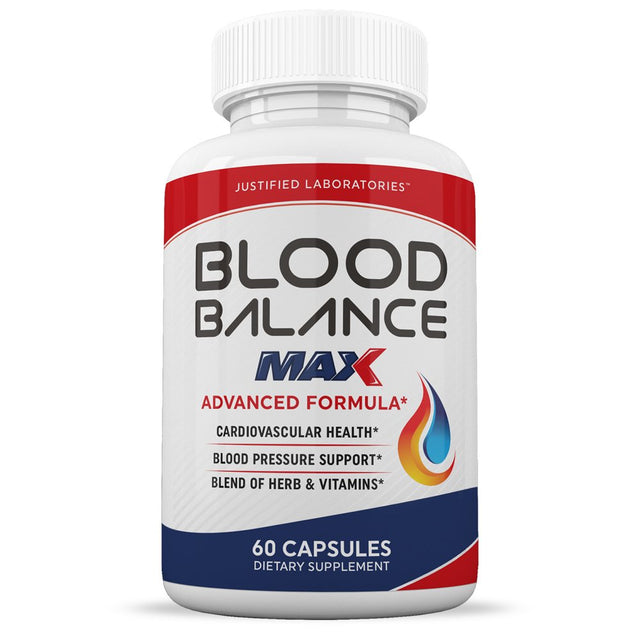 Blood Balance Max Advanced Formula 1295MG 60 Capsules