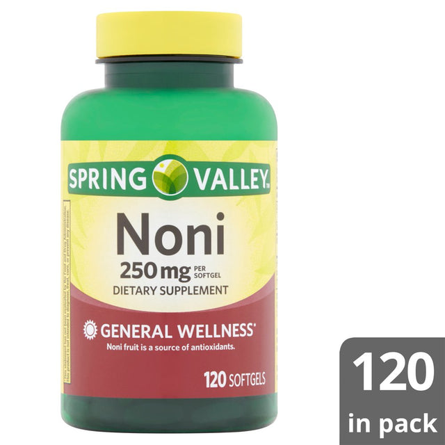 Spring Valley Noni Softgels, 250 Mg, 120 Count