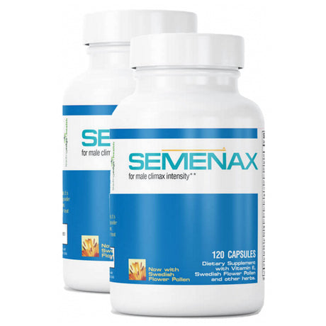 Semenax Volume and Intensity Enhancer 120Ct - 2 Bottles (240Ct) 2 Months