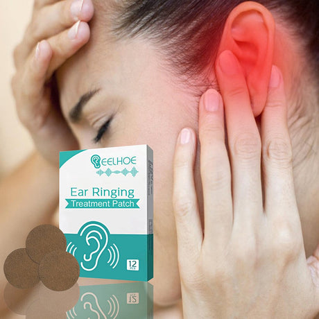 Smrinog 24Pcs Ear Health Care for Tinnitus Symptoms Ringing Relief Hearing Loss Sticker