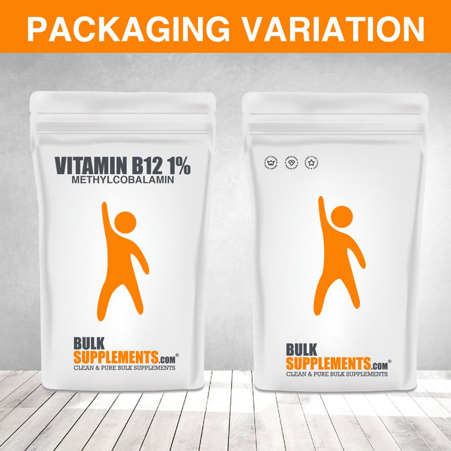 Bulksupplements.Com Vitamin B12 1% Methylcobalamin Powder - Vegan Vitamin B12 - Energy Vitamins - B12 Vitamins - Vegan B12 - B12 Supplement (50 Grams - 1.8 Oz)