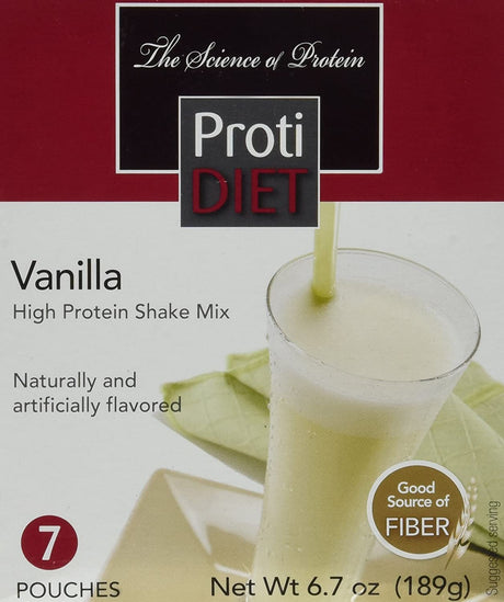 Protidiet Shake - Vanilla (7/Box) Net Wt 6.7Oz