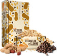 Nugo Fiber D'Lish Peanut Chocolate Chip, 12G High Fiber, Vegan, 160 Calories, 16 Count