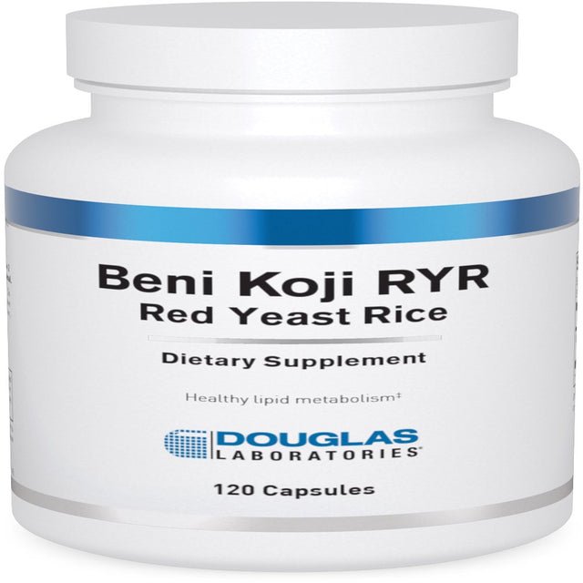 Douglas Laboratories Beni Koji Red Yeast Rice | Fermented Red Yeast Rice to Support Healthy Blood Lipid Metabolism* | 120 Capsules