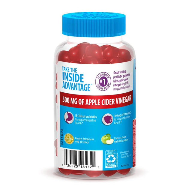 Digestive Advantage Probiotic Gummy with Apple Cider Vinegar 60 Ct.