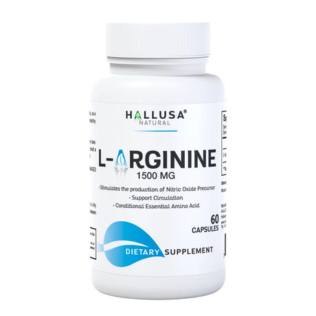 L- ARGININE - Muscle Support - Improves Blood Flow Better Erection - 60 Cap