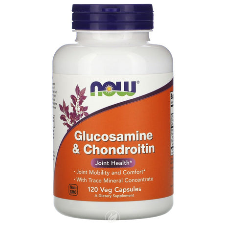 Now Foods Glucosamine & Chondroitin, 120 Caps, Pack of 2