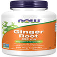 NOW Supplements, Ginger Root (Zingiber Officinale) 550 Mg, Digestive Support*, 100 Veg Capsules